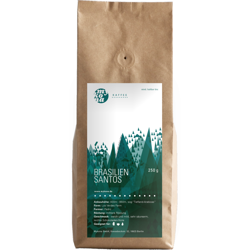 Brasilien Mococa Fazenda Macao Mundo Novo nat. ab 32,90/1Kg exkl.Versandkosten